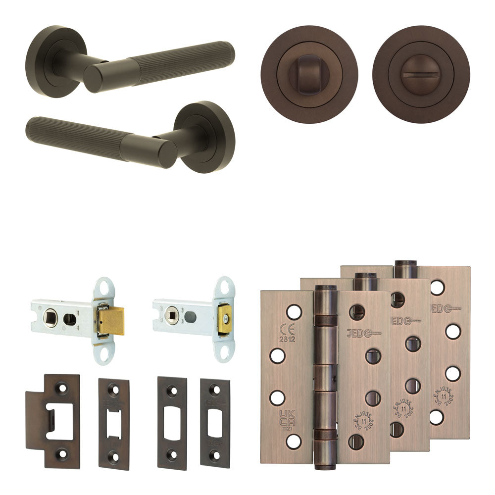 Venice Tubular Bathroom Pack – Standard Thumb Turn