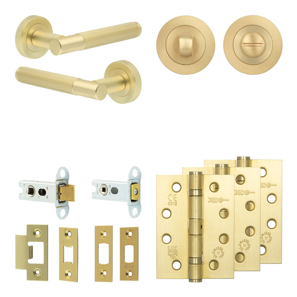Venice Tubular Bathroom Pack – Standard Thumb Turn