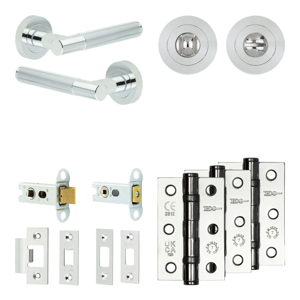Venice Tubular Bathroom Pack – Standard Thumb Turn