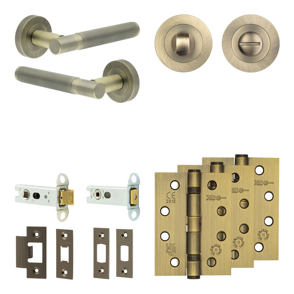 Venice Tubular Bathroom Pack – Standard Thumb Turn