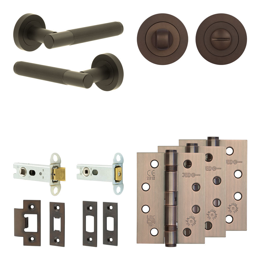 Venice Tubular Bathroom Pack – Standard Thumb Turn