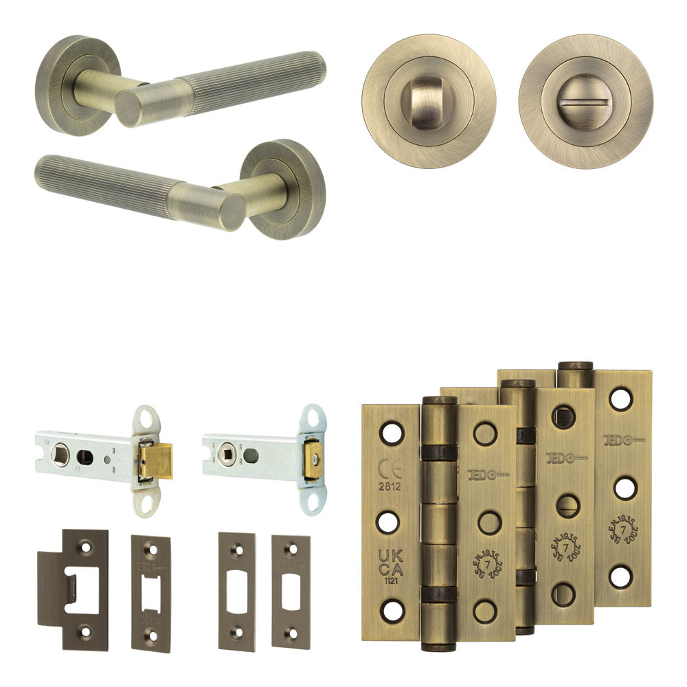 Venice Tubular Bathroom Pack – Standard Thumb Turn