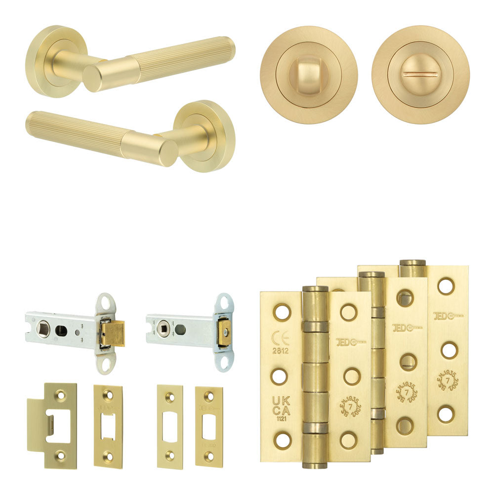Venice Tubular Bathroom Pack – Standard Thumb Turn