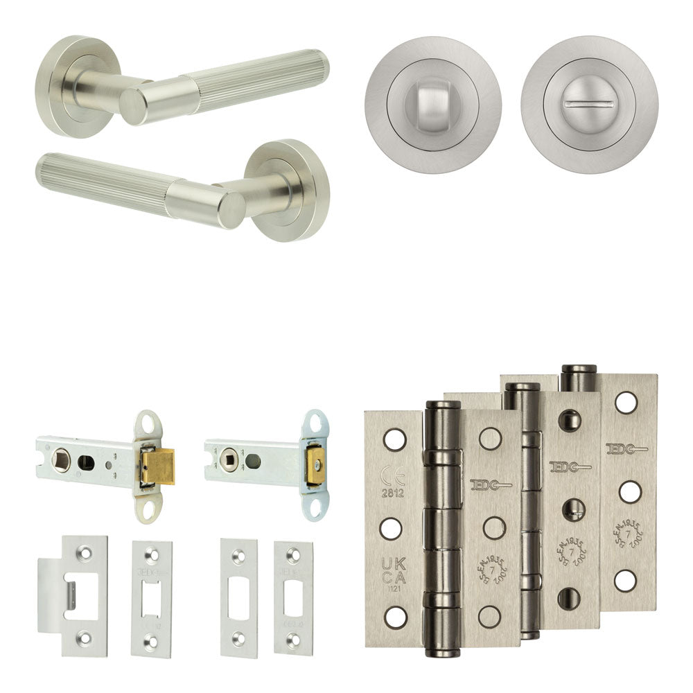 Venice Tubular Bathroom Pack – Standard Thumb Turn