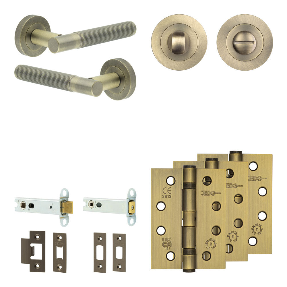 Venice Tubular Bathroom Pack – Standard Thumb Turn