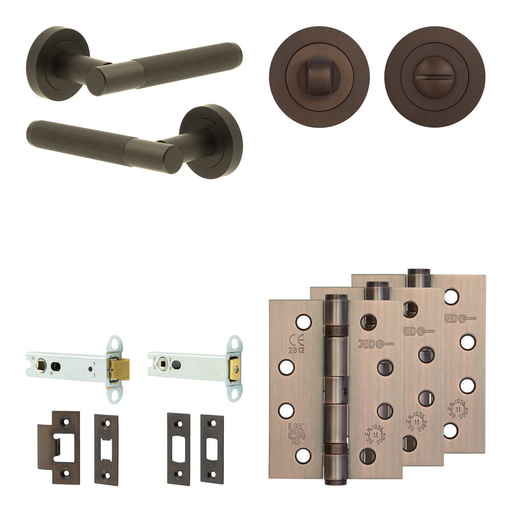 Venice Tubular Bathroom Pack – Standard Thumb Turn