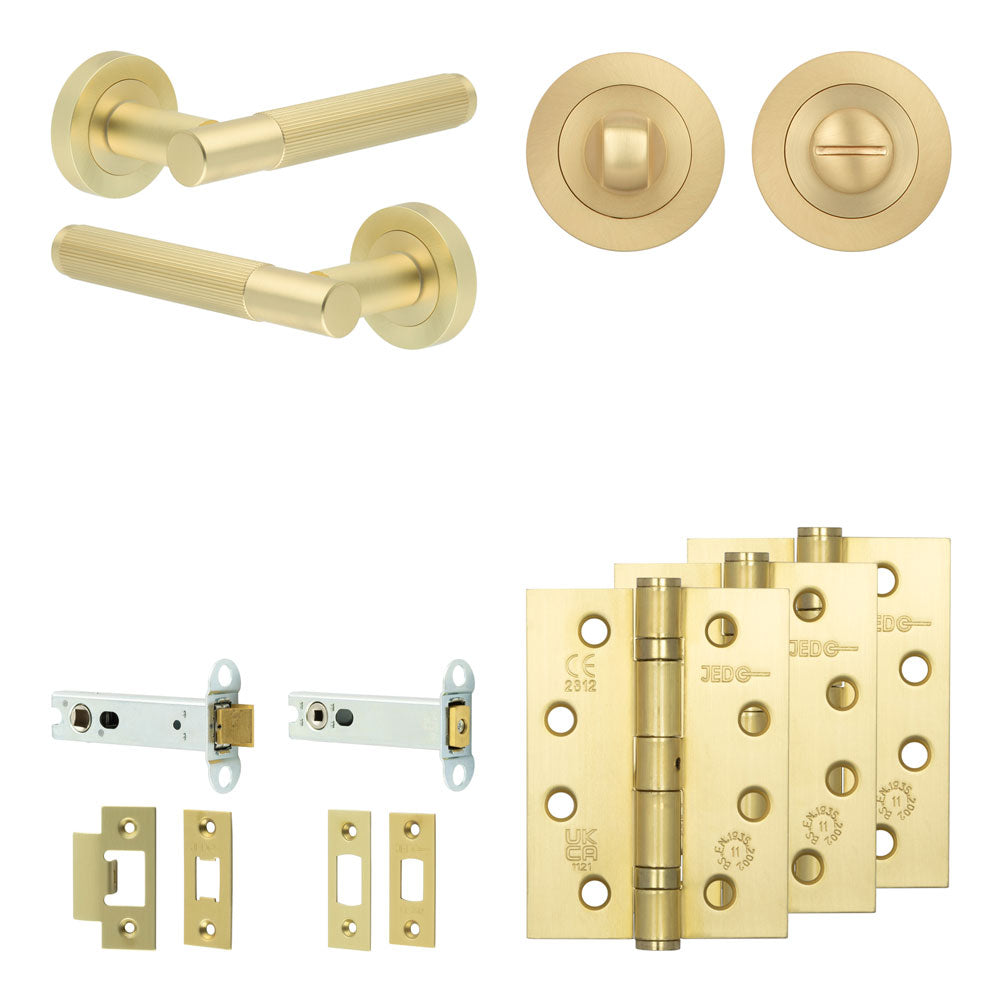 Venice Tubular Bathroom Pack – Standard Thumb Turn