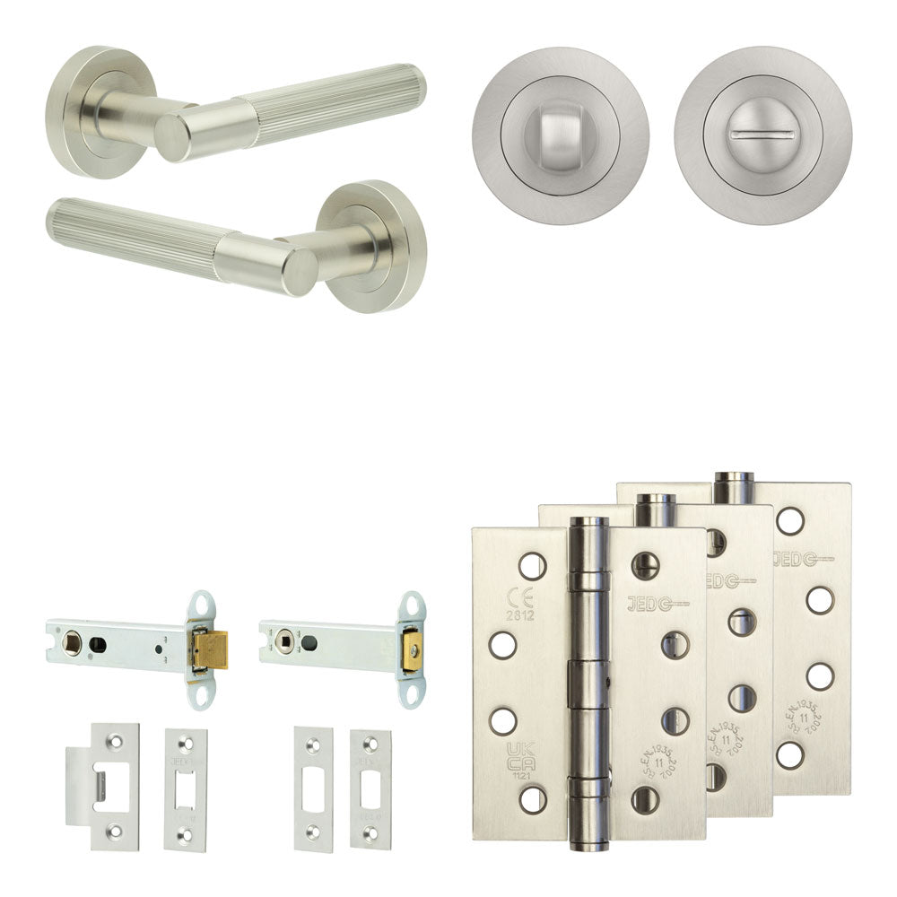 Venice Tubular Bathroom Pack – Standard Thumb Turn