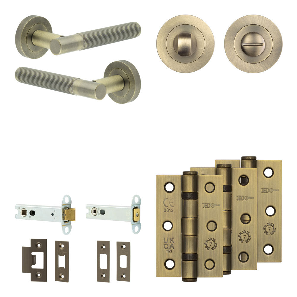 Venice Tubular Bathroom Pack – Standard Thumb Turn