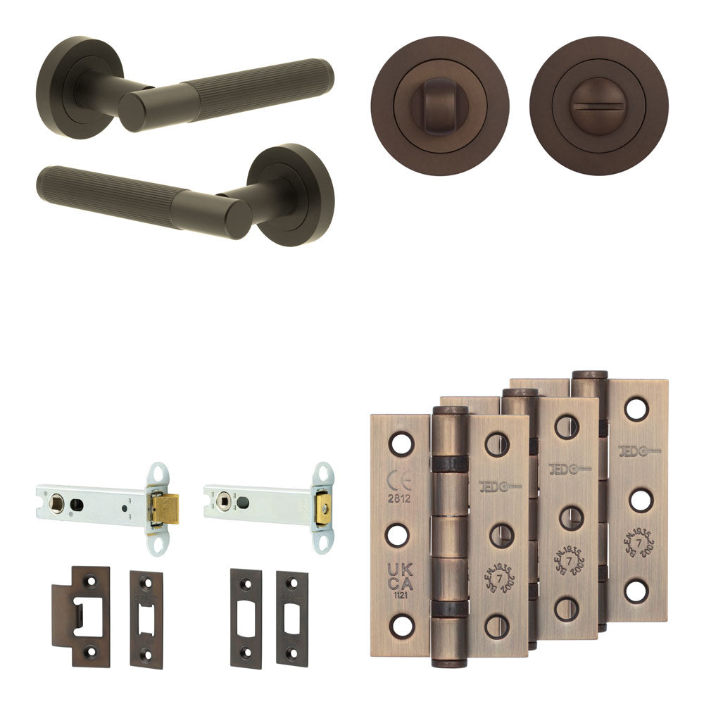 Venice Tubular Bathroom Pack – Standard Thumb Turn
