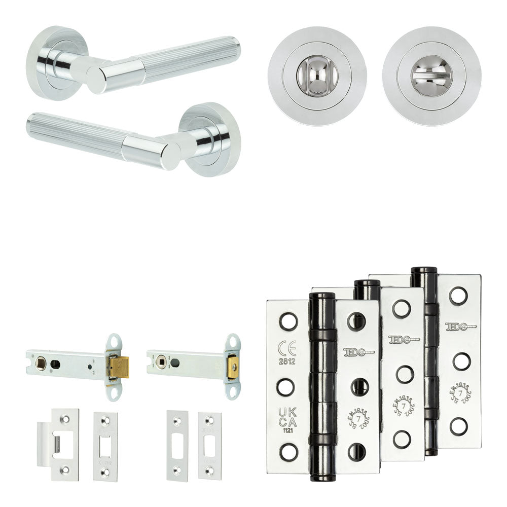 Venice Tubular Bathroom Pack – Standard Thumb Turn
