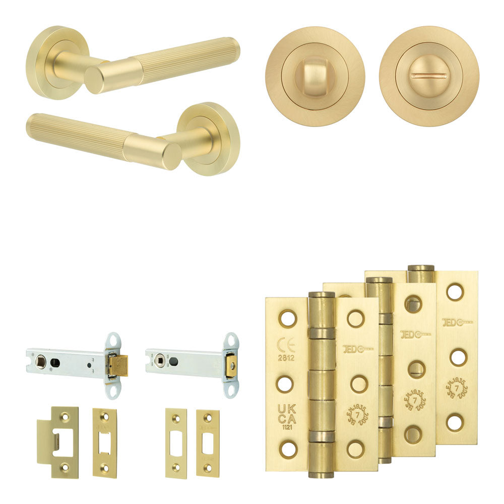 Venice Tubular Bathroom Pack – Standard Thumb Turn