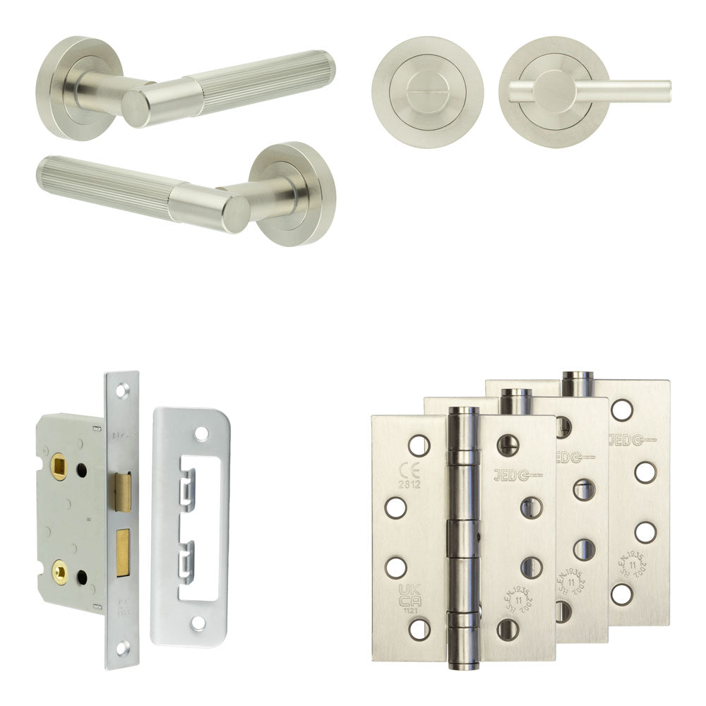 Venice Bathroom Lock Pack – Plain Thumb Turn