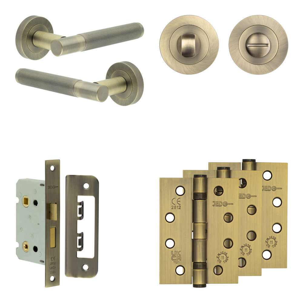 Venice Bathroom Lock Pack – Standard Thumb Turn