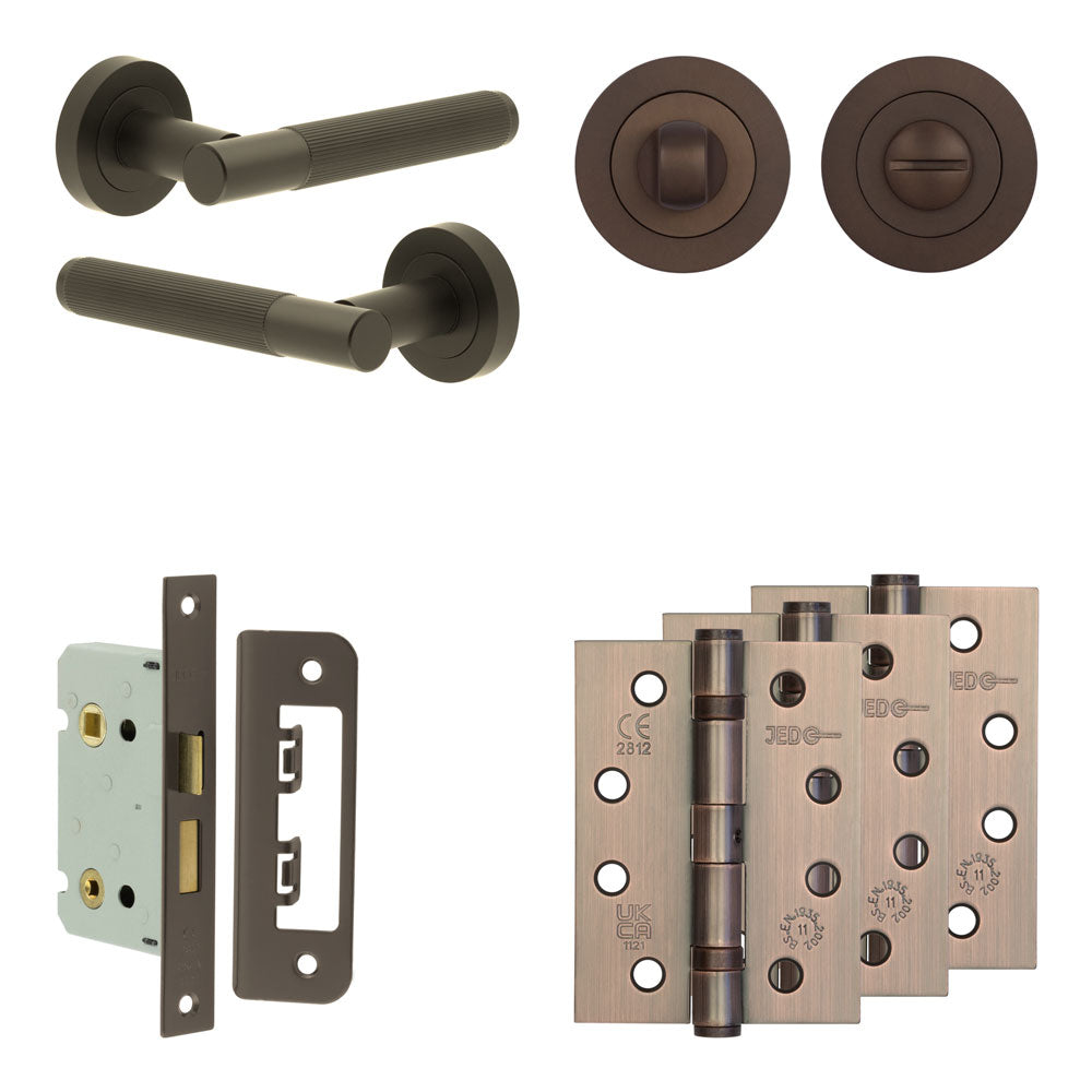 Venice Bathroom Lock Pack – Standard Thumb Turn