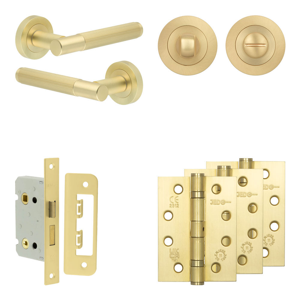 Venice Bathroom Lock Pack – Standard Thumb Turn