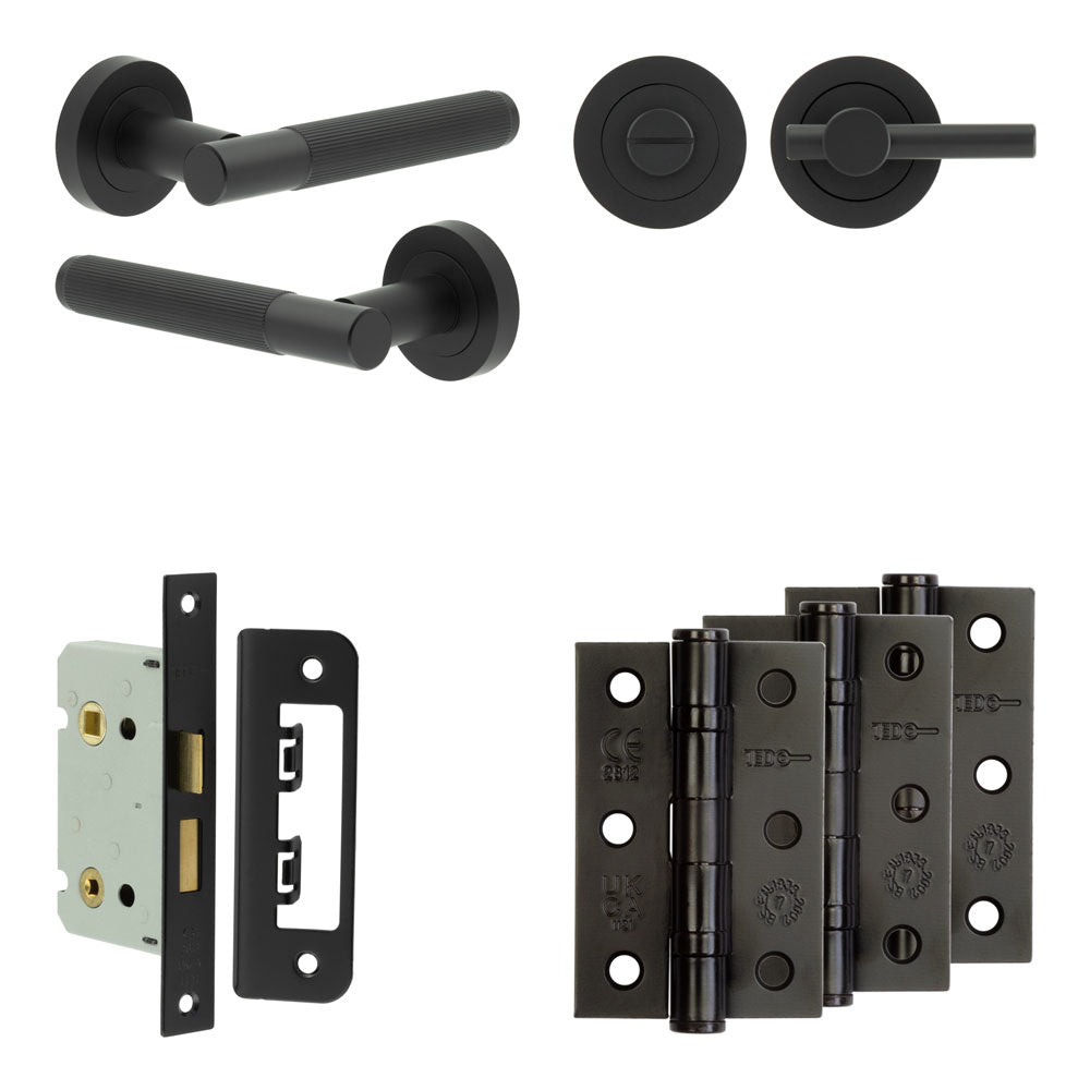 Venice Bathroom Lock Pack – Plain Thumb Turn