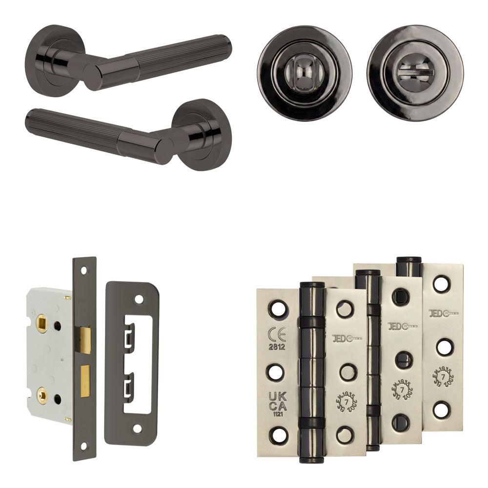 Venice Bathroom Lock Pack – Standard Thumb Turn