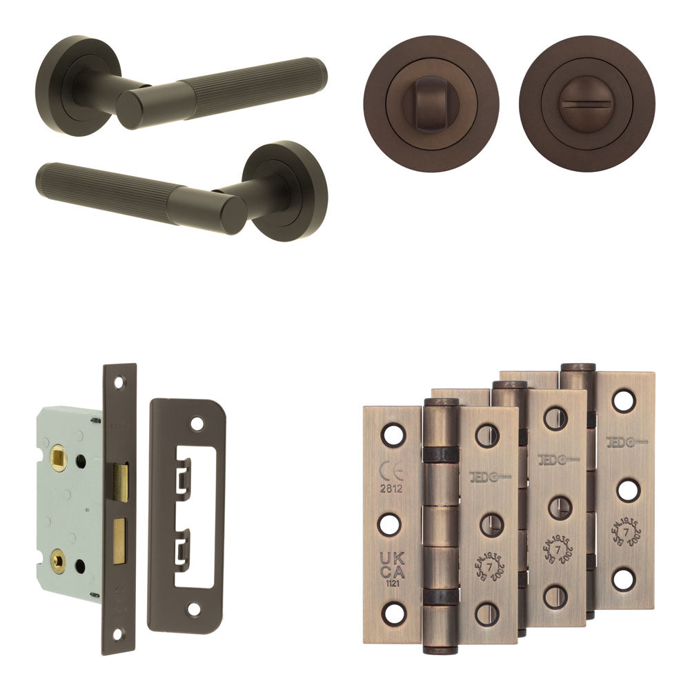 Venice Bathroom Lock Pack – Standard Thumb Turn