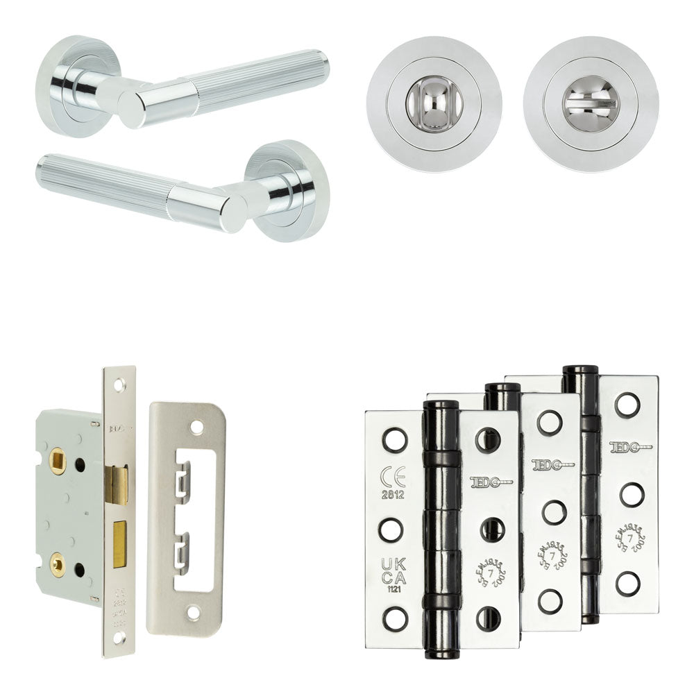 Venice Bathroom Lock Pack – Standard Thumb Turn