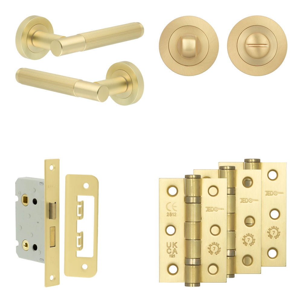 Venice Bathroom Lock Pack – Standard Thumb Turn