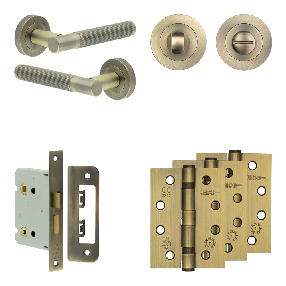 Venice Bathroom Lock Pack – Standard Thumb Turn