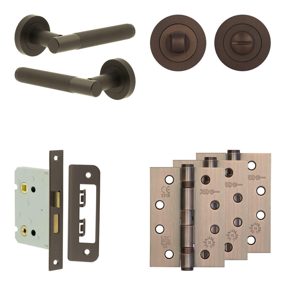 Venice Bathroom Lock Pack – Standard Thumb Turn