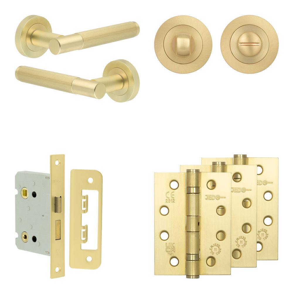 Venice Bathroom Lock Pack – Standard Thumb Turn