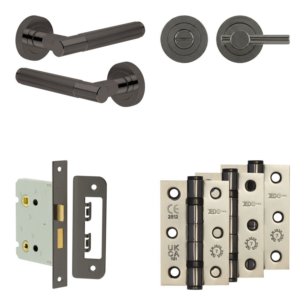 Venice Bathroom Lock Pack – Plain Thumb Turn