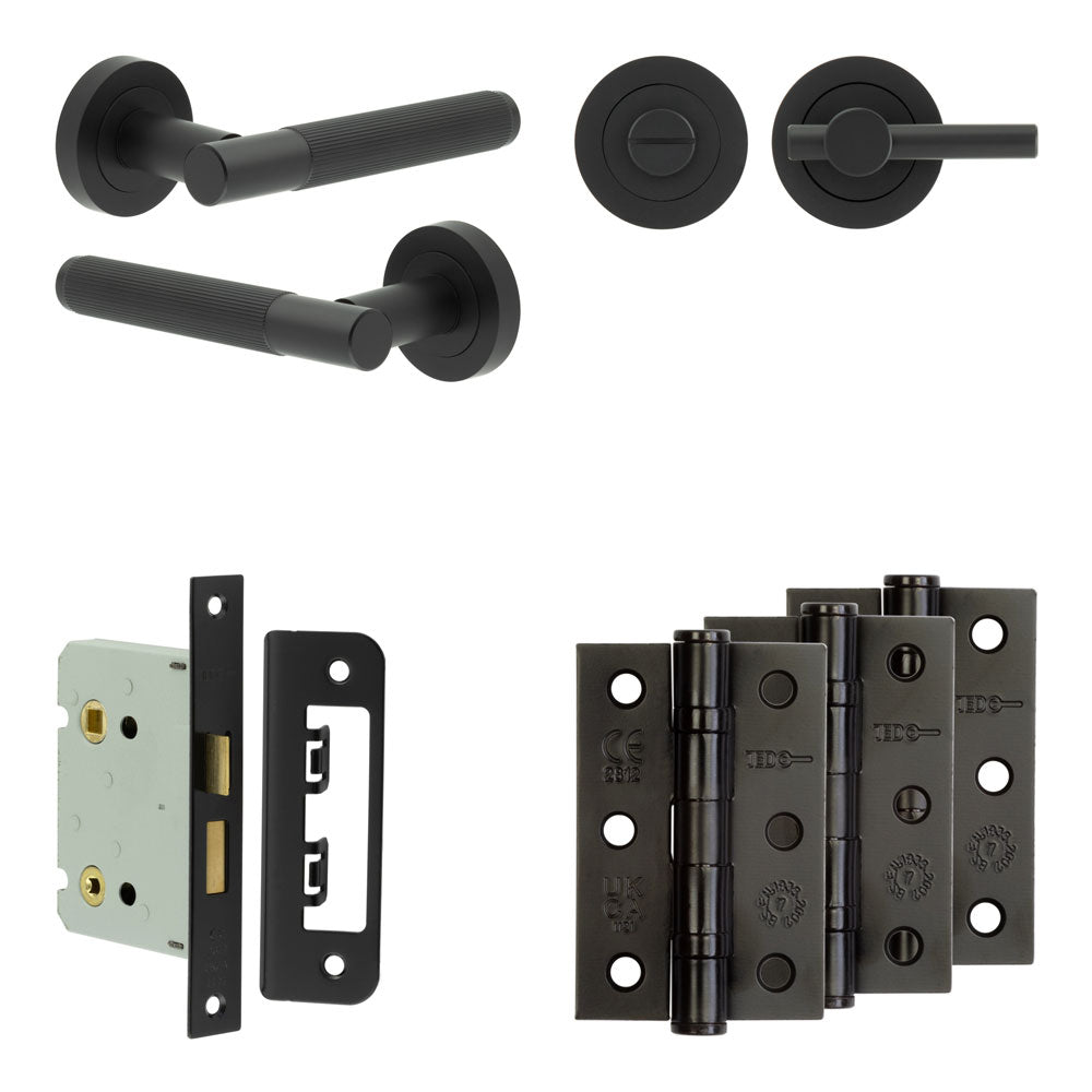 Venice Bathroom Lock Pack – Plain Thumb Turn