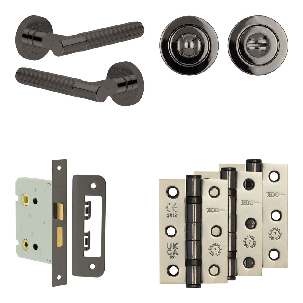 Venice Bathroom Lock Pack – Standard Thumb Turn