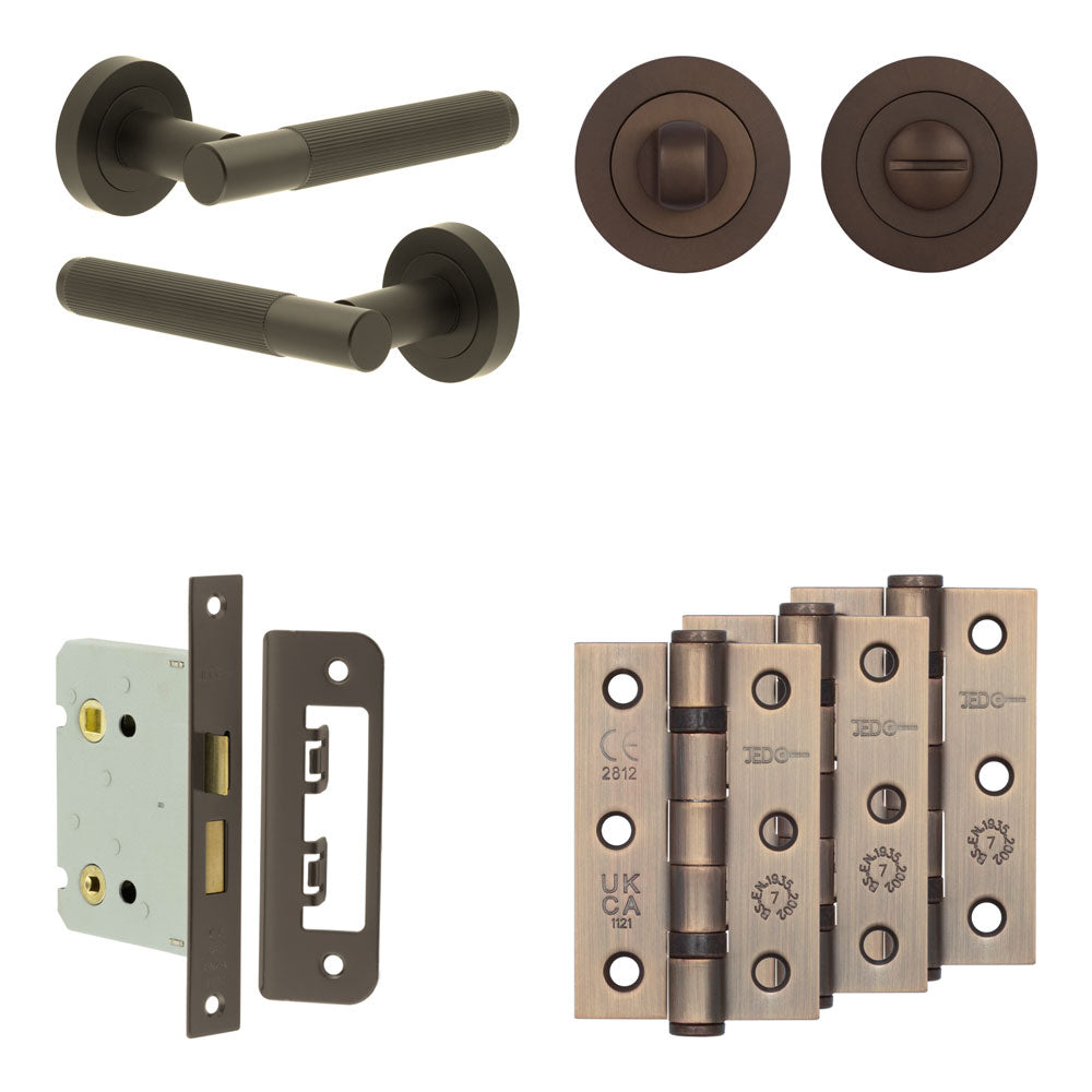 Venice Bathroom Lock Pack – Standard Thumb Turn