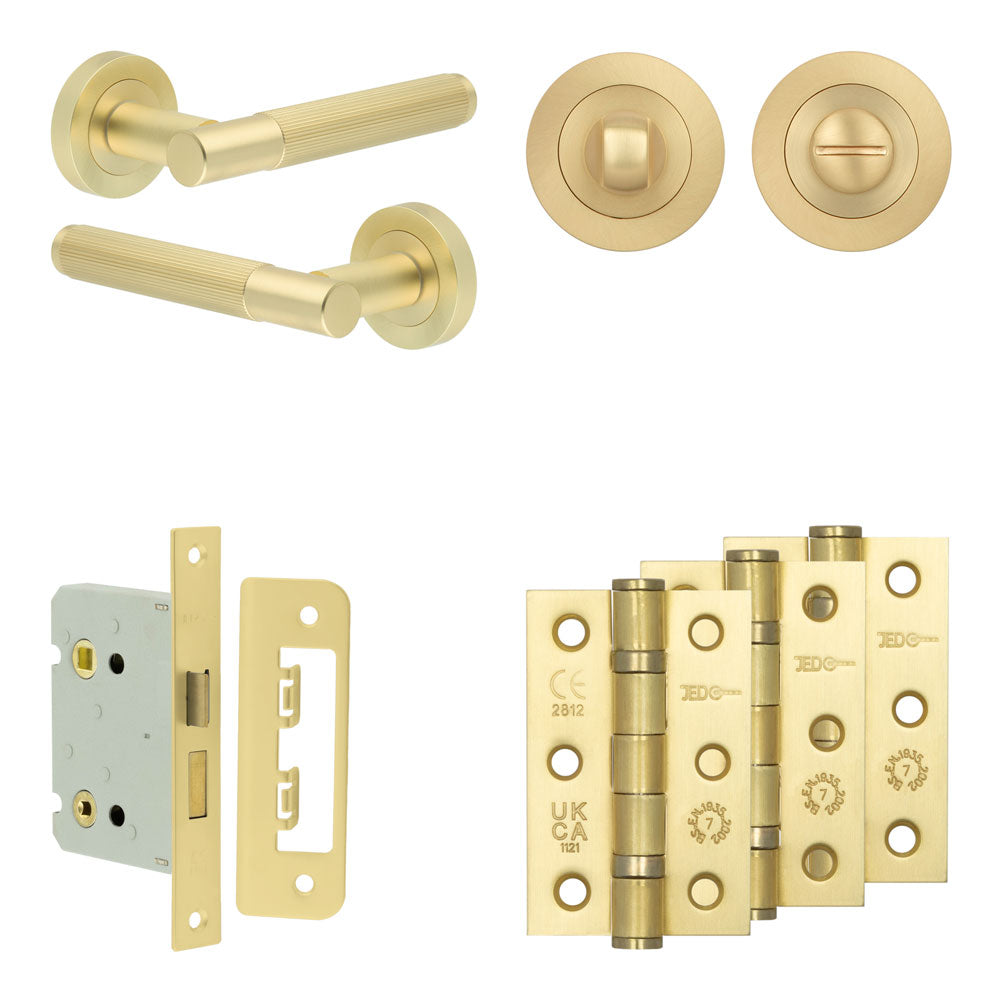 Venice Bathroom Lock Pack – Standard Thumb Turn