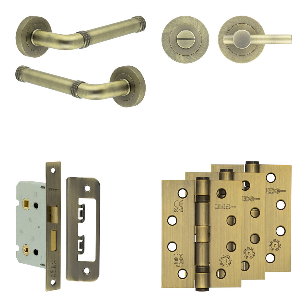Midtown Bathroom Lock Pack – Plain Thumb Turn