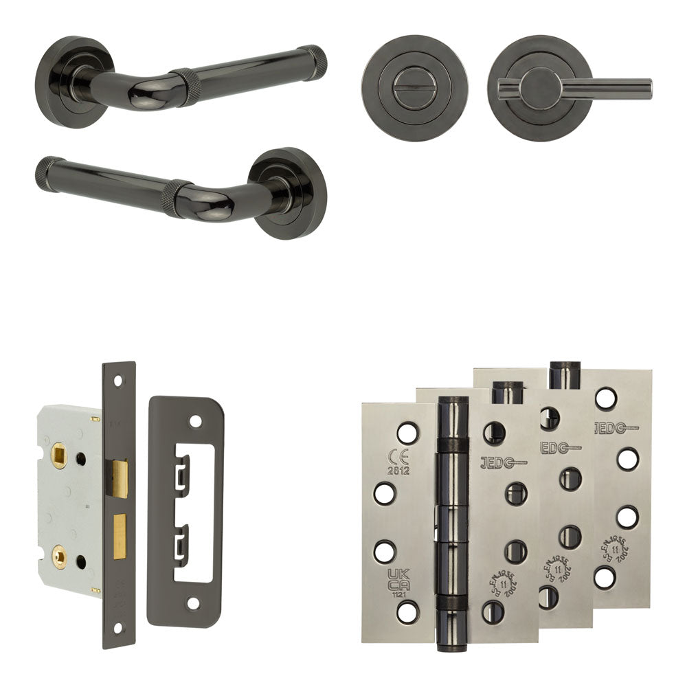 Midtown Bathroom Lock Pack – Plain Thumb Turn