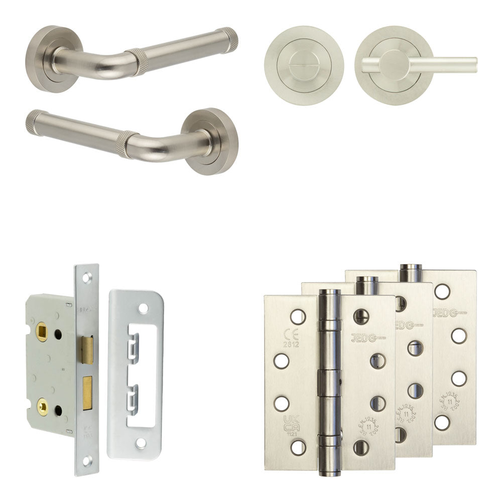 Midtown Bathroom Lock Pack – Plain Thumb Turn