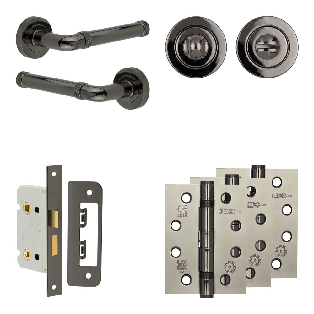 Midtown Bathroom Lock Pack – Standard Thumb Turn