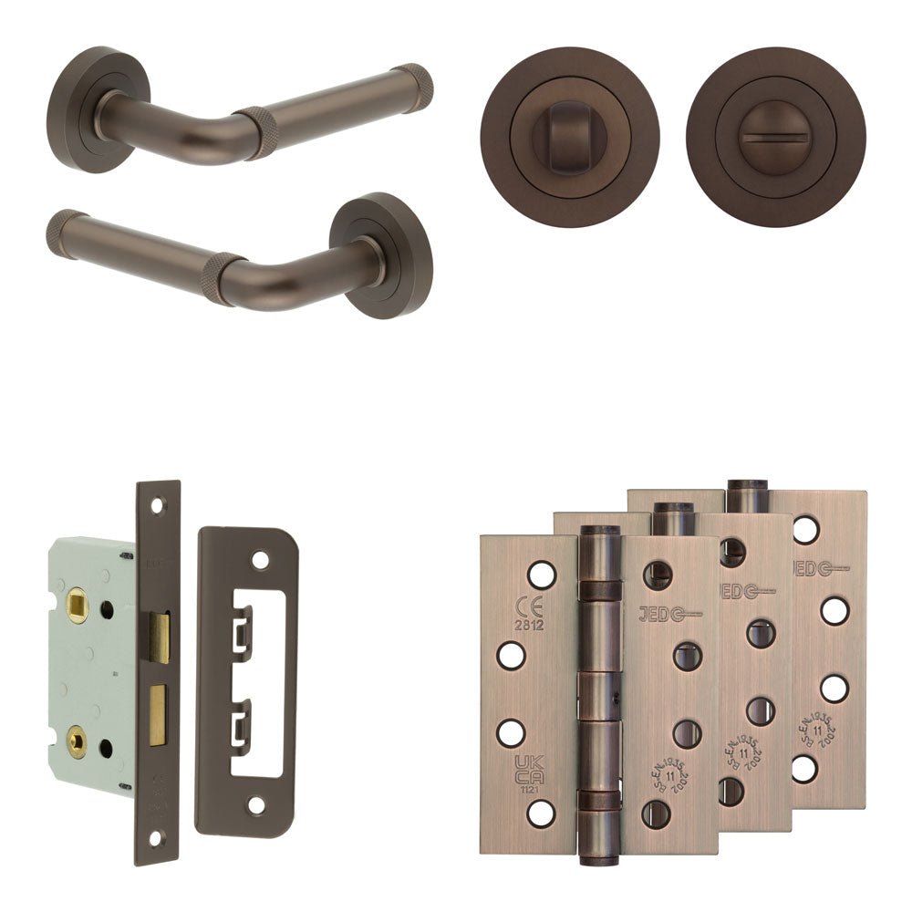 Midtown Bathroom Lock Pack – Standard Thumb Turn