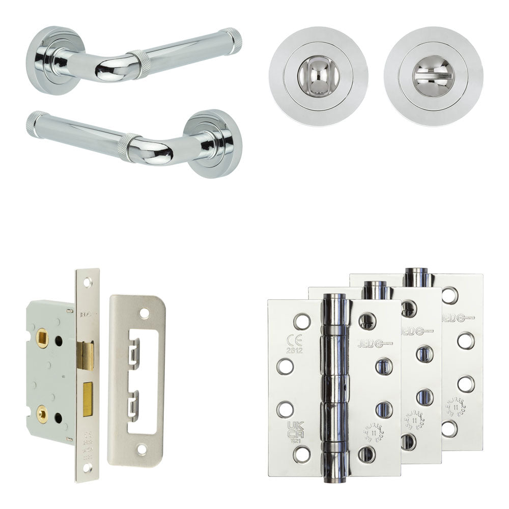 Midtown Bathroom Lock Pack – Standard Thumb Turn