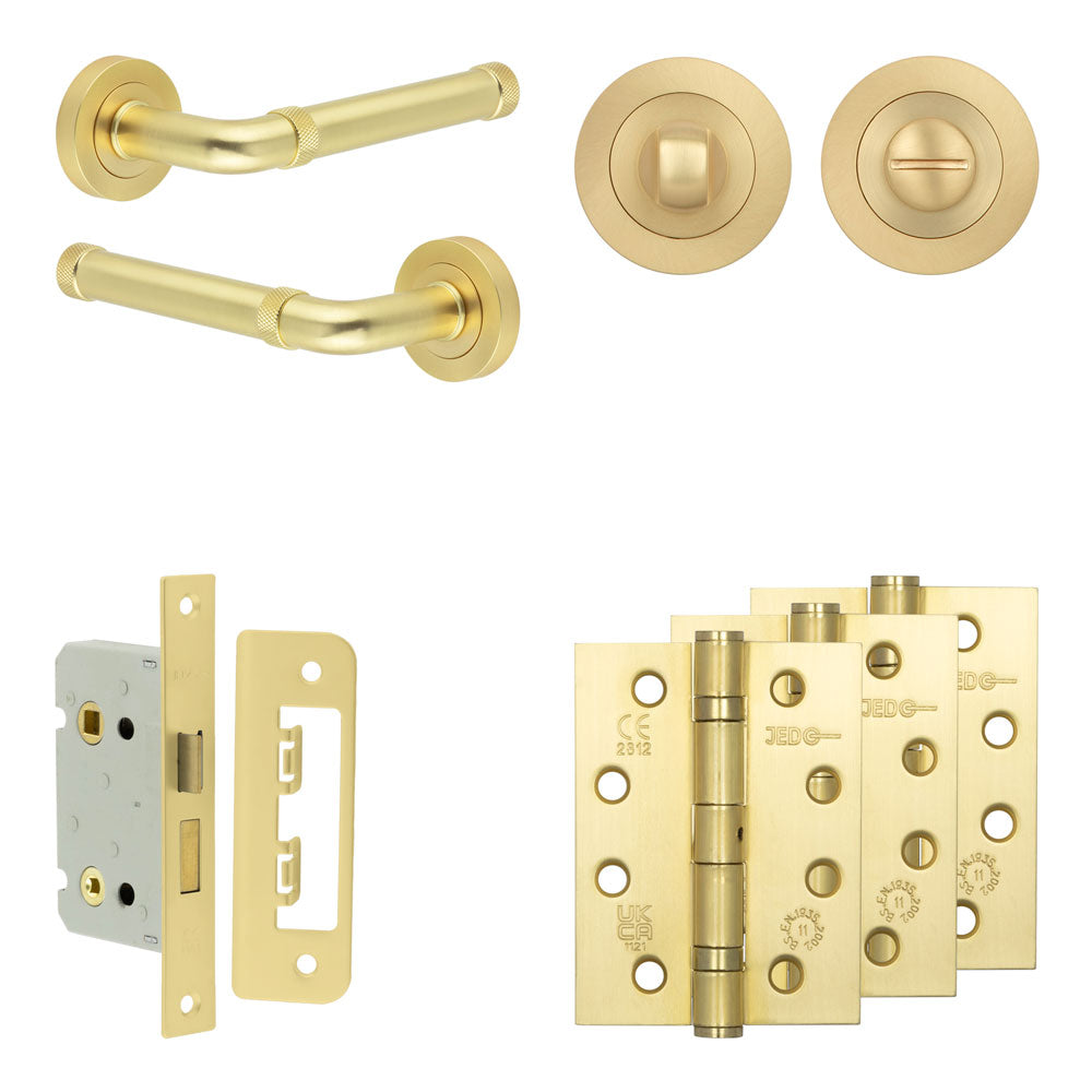 Midtown Bathroom Lock Pack – Standard Thumb Turn
