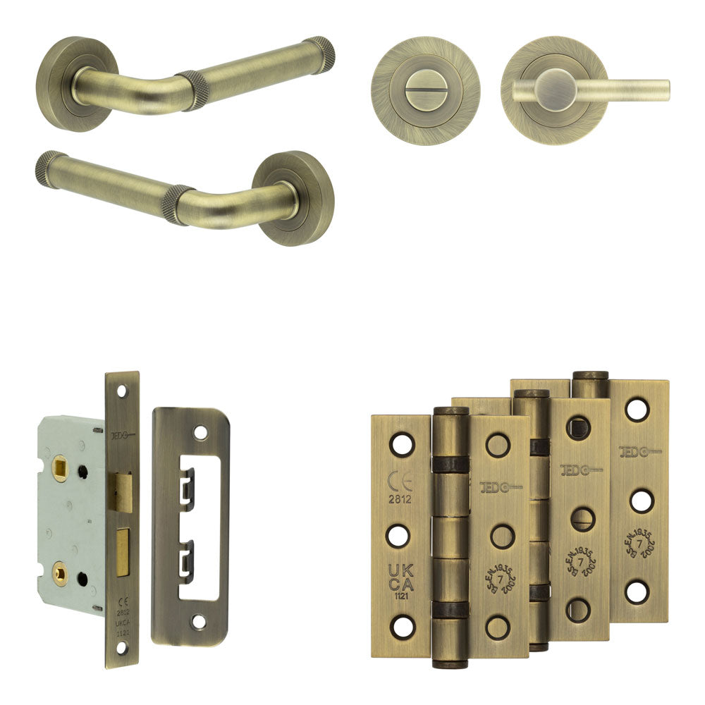 Midtown Bathroom Lock Pack – Plain Thumb Turn