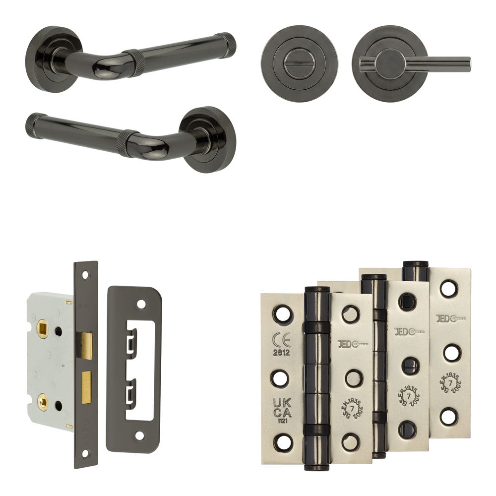 Midtown Bathroom Lock Pack – Plain Thumb Turn