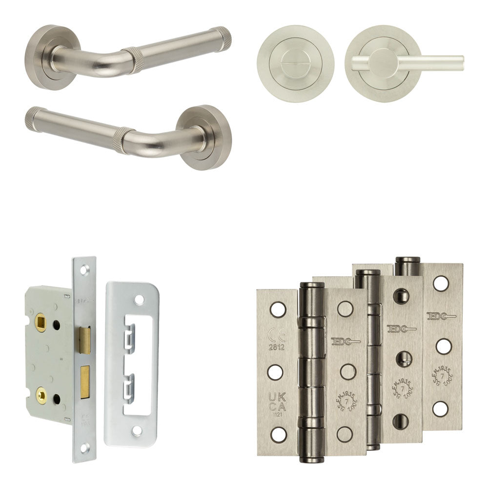 Midtown Bathroom Lock Pack – Plain Thumb Turn