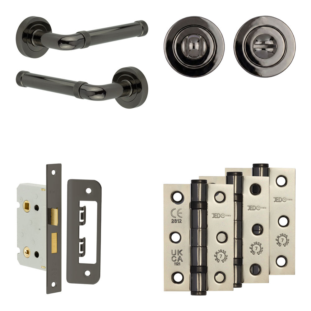 Midtown Bathroom Lock Pack – Standard Thumb Turn