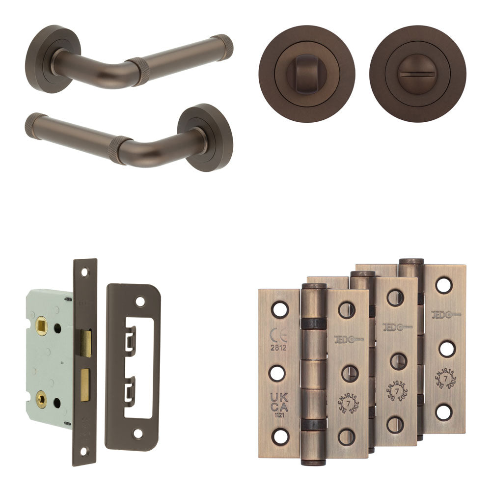 Midtown Bathroom Lock Pack – Standard Thumb Turn
