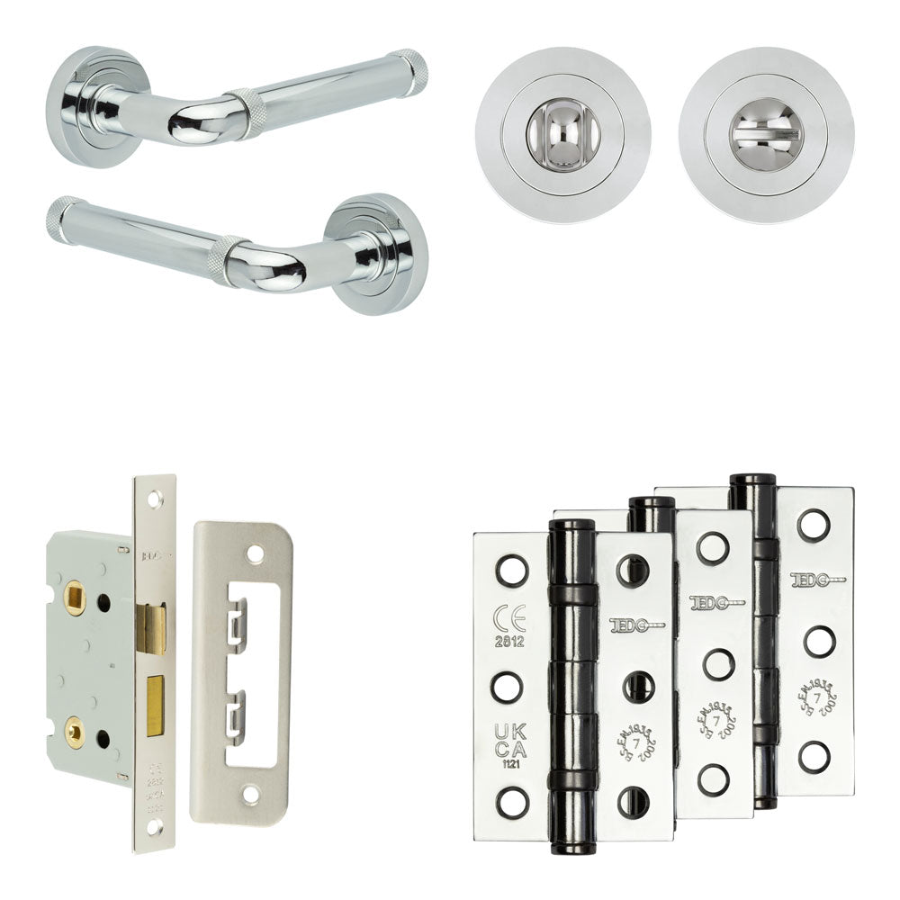 Midtown Bathroom Lock Pack – Standard Thumb Turn
