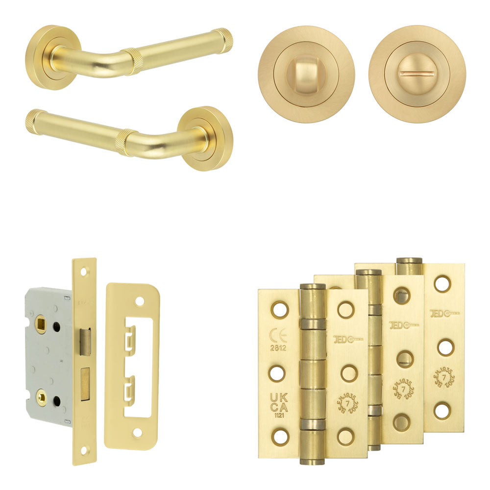 Midtown Bathroom Lock Pack – Standard Thumb Turn