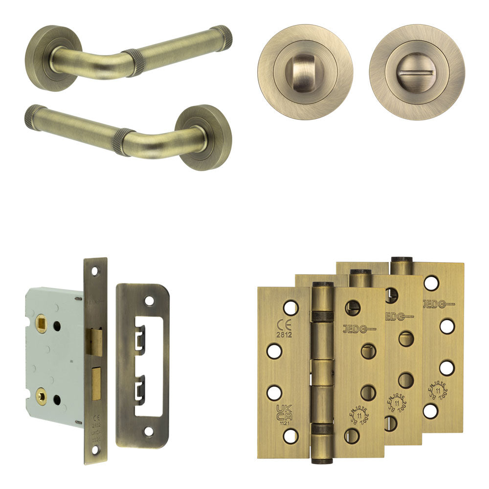Midtown Bathroom Lock Pack – Standard Thumb Turn