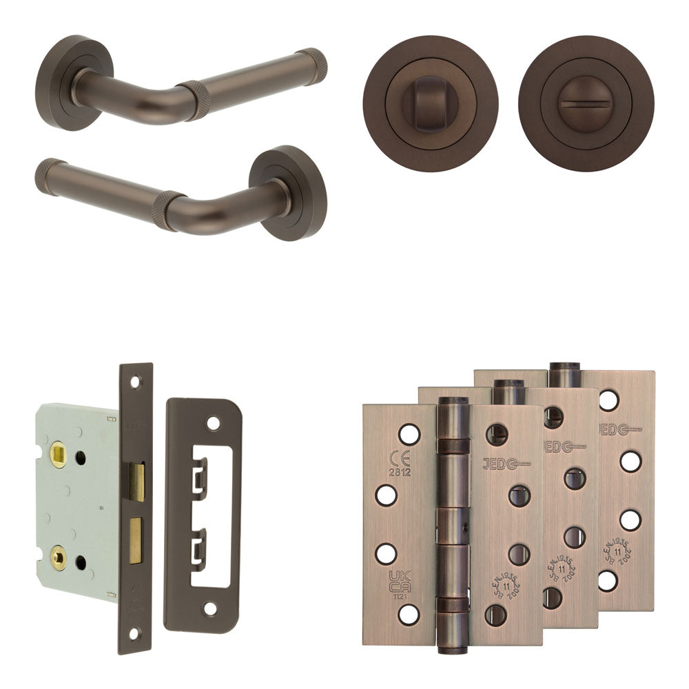 Midtown Bathroom Lock Pack – Standard Thumb Turn