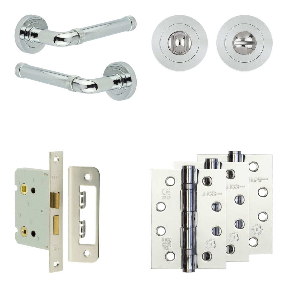 Midtown Bathroom Lock Pack – Standard Thumb Turn